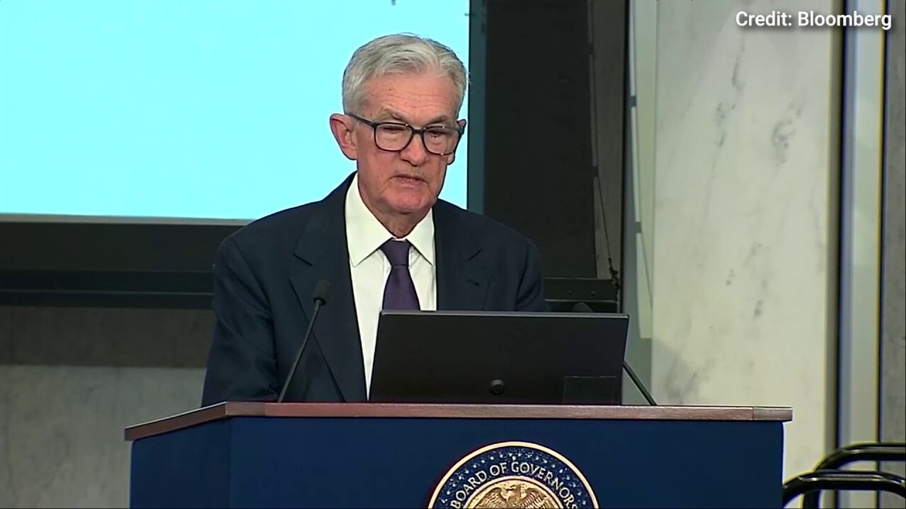 Federal Reserve Chair Jerome Powell discussed how the central bank's policy framework could adjust to more volatile inflation and more frequent supply shocks. (Credit: Bloomberg)