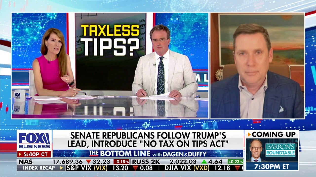 Sean Kennedy: Eliminating taxes on tips 'would be a huge step forward'